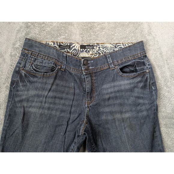 A.N.A Jeans Women's Plus Size 14P Mid Rise Bootcut Modern medium wash‎ - Picture 6 of 10